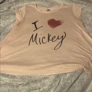 I ❤️ Mickey shirt